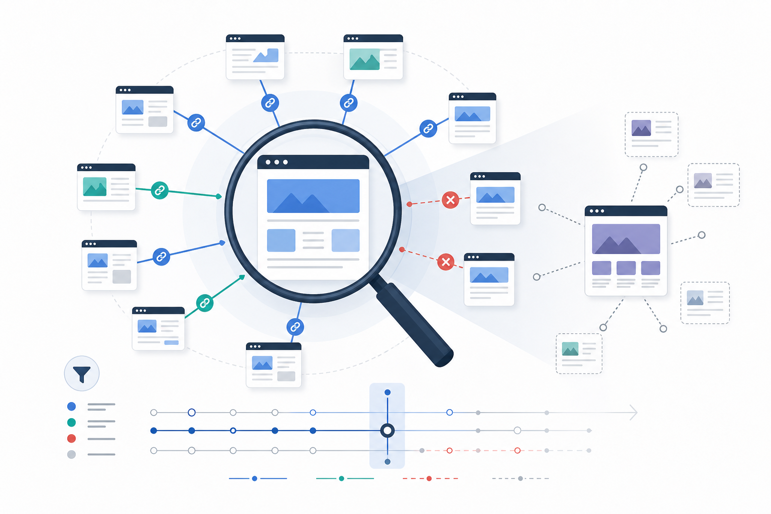 Competitor backlink analysis