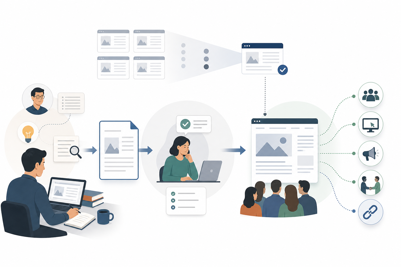 Guest post link building